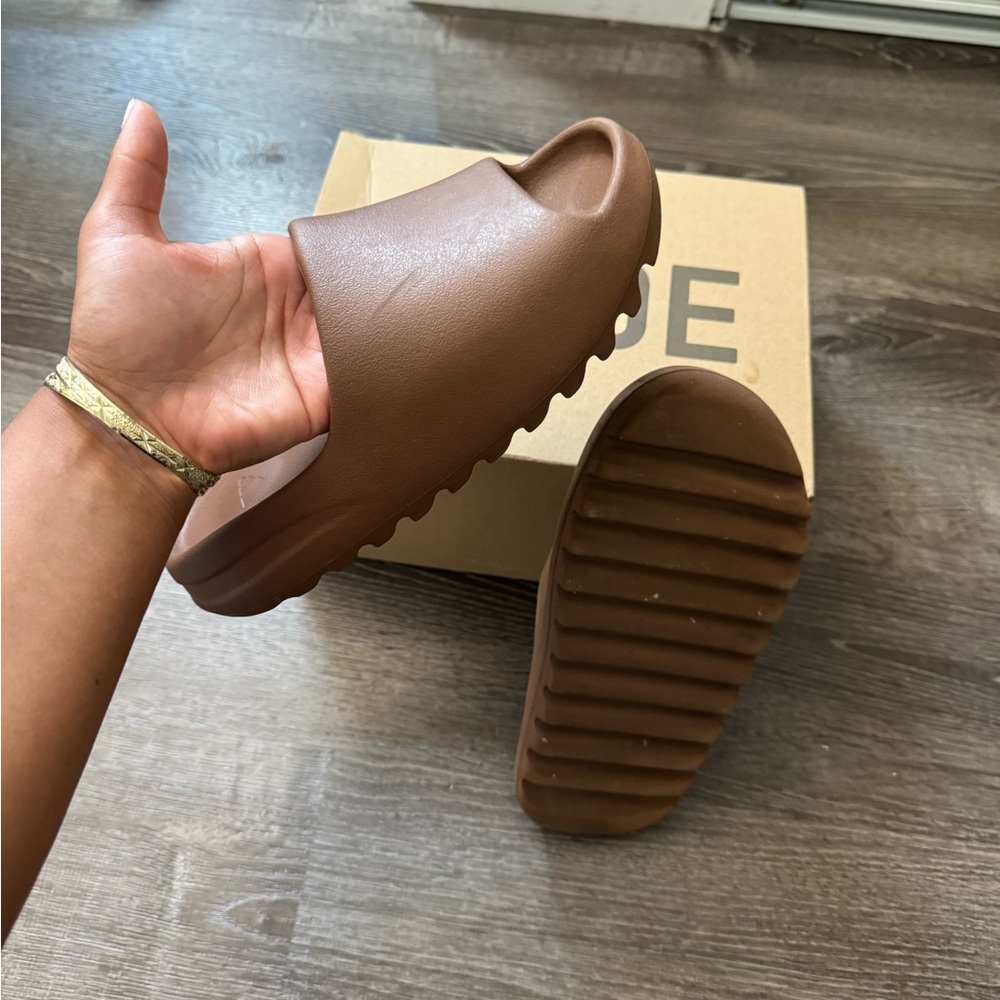 Yeezy Brown Slippers